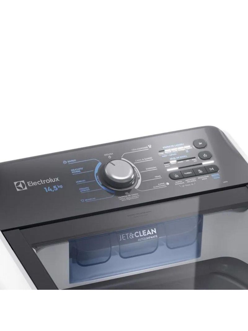 Lavadora De Roupas Automática Electrolux 14,5kg Lee15 Jet&clean Branco 220V