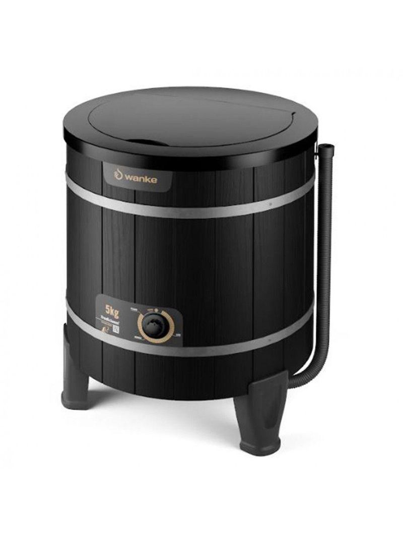Lavadora De Roupas Wanke Tradicional 5kg Preto 127v