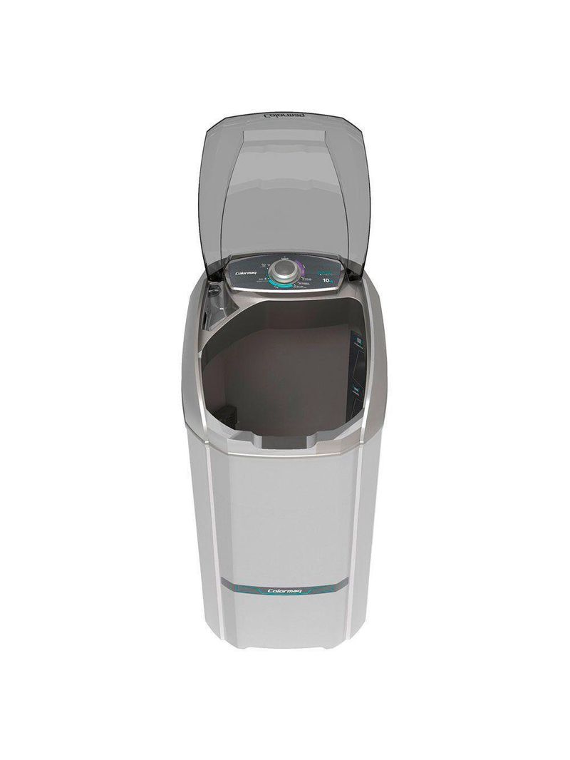 Lavadora Semi-automática Colormaq 10Kg disponível na cor Prata 127V