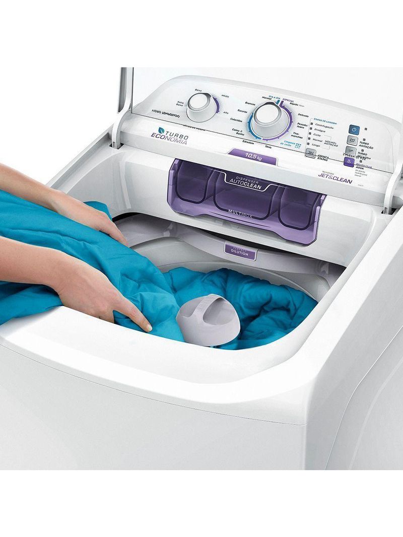 Lavadora De Roupas Automática Electrolux 10,5kg Lac11 Sistema Jet&clean Branca 220V