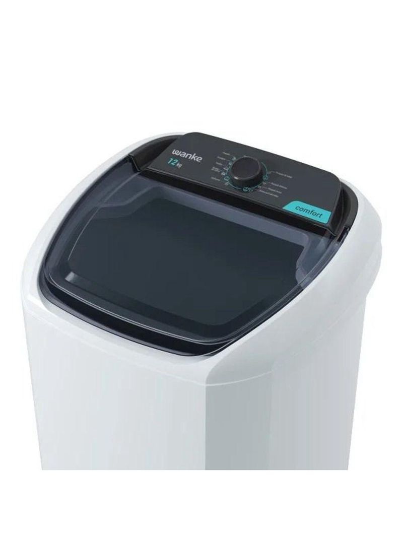 Lavadora De Roupas Semiautomática Comfort 12 Kg Branca Wanke 220V