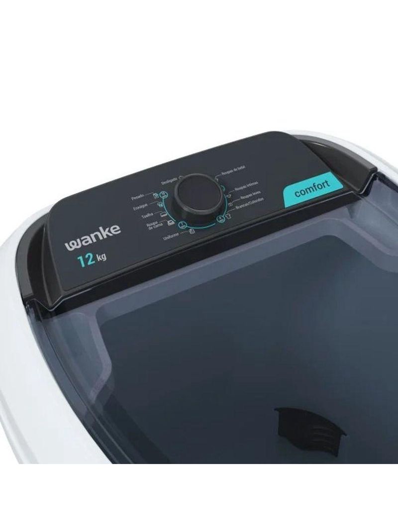 Lavadora De Roupas Semiautomática Comfort 12 Kg Branca Wanke 220V