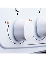 Fogão atlas 4 bocas coliseum plus com mesa de inox, forno com amplo visor e acendimento manual – branco