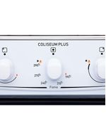 Fogão atlas 4 bocas coliseum plus com mesa de inox, forno com amplo visor e acendimento manual – branco