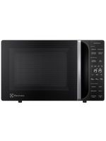 Forno de micro-ondas electrolux efficient me23p com descongelamento assistido preto - 23l