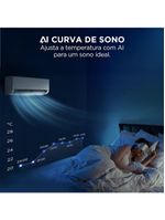 Ar Condicionado Split Hi Wall Inverter Midea AI Ecomaster 12000 BTUs R-32 Quente e Frio 220V
