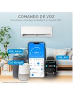 Ar Condicionado Split Hi Wall Inverter Midea AI Ecomaster 12000 BTUs R-32 Quente e Frio 220V