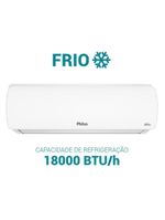 Ar Condicionado Split Inverter Philco PAC18FC 18000 BTUs Frio 220V