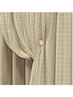 Cortina Tecido Blackout e Voal 4,00M X 2,70M Chocolate