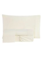 Jogo Cama Lençol Essencial Casal 200 Fios 4 Peças Palha