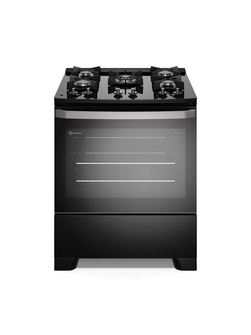 Fogão 5 bocas electrolux fe5gb efficient preto bivolt