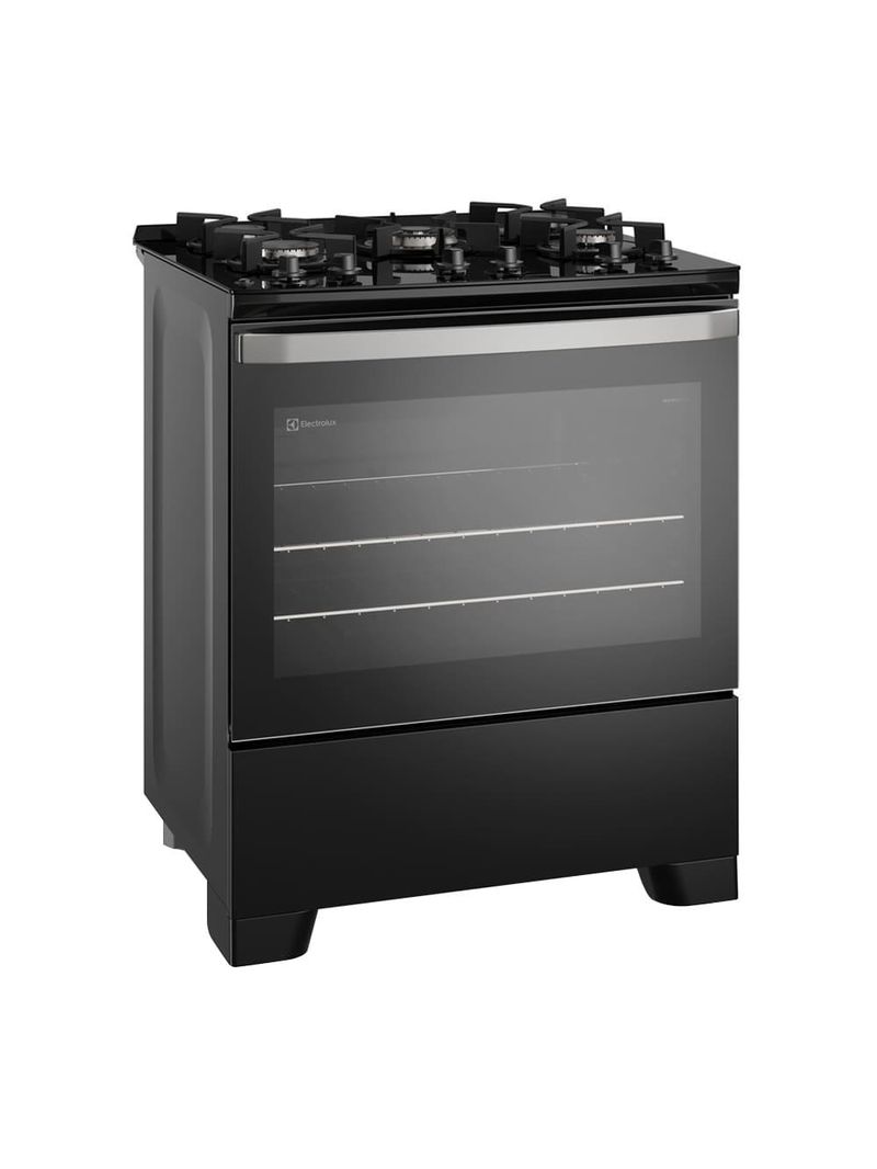 Fogão 5 bocas electrolux fe5gb efficient preto bivolt
