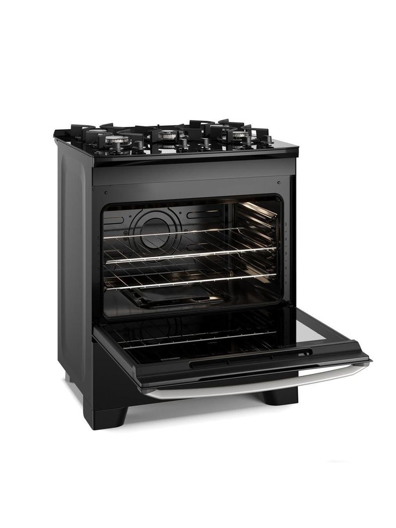 Fogão 5 bocas electrolux fe5gb efficient preto bivolt