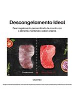 Forno de micro-ondas lg 30 litros ms3091 com função limpa fácil e descongelamento uniforme - preto e branco