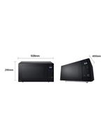 Forno de micro-ondas lg neochef ms3033d com função limpa fácil e receitas pré-programadas - 30 litros