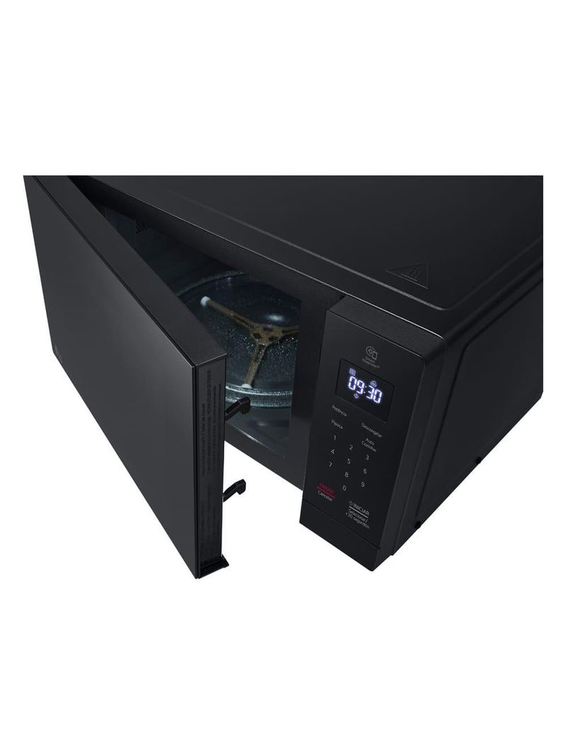 Forno de micro-ondas lg neochef ms3033d com função limpa fácil e receitas pré-programadas - 30 litros