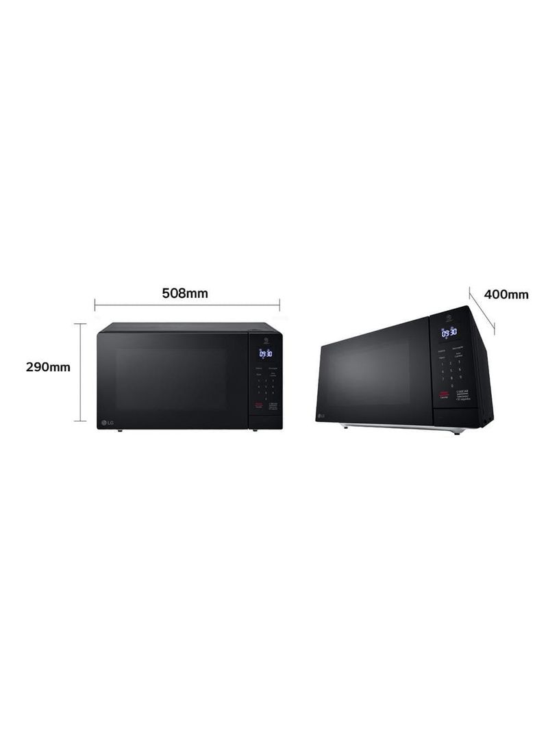 Forno de micro-ondas lg neochef ms3033d com função limpa fácil e receitas pré-programadas - 30 litros