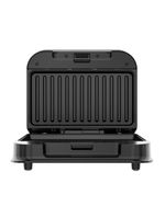 Sanduicheira e grill britânia bgr25b com revestimento antiaderente, trava de fechamento e base antiderrapante – preto/inox