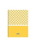 Caderno Espiral Capa Dura 1 Matéria - 80 Folhas - Fru Fru - São Domingos