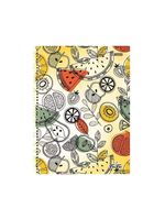 Caderno Espiral Capa Dura 1 Matéria - 80 Folhas - Fru Fru - São Domingos