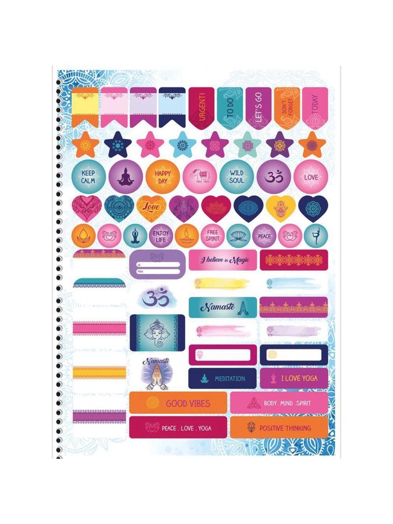 Caderno Espiral Capa Dura 10x1 - 160 Folhas - I Believe In Magic - São Domingos