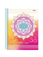 Caderno Espiral Capa Dura 10x1 - 160 Folhas - I Believe In Magic - São Domingos