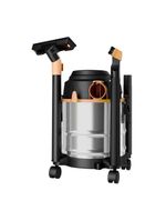 Aspirador de pó e Água wap gtw 1600w 12l com função sopra folhas – inox/preto/amarelo