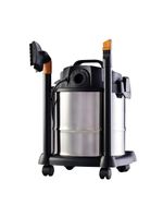 Aspirador de pó e Água wap gtw 1600w 12l com função sopra folhas – inox/preto/amarelo