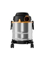 Aspirador de pó e Água wap gtw 1600w 12l com função sopra folhas – inox/preto/amarelo