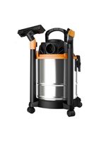 Aspirador de pó e Água wap gtw 1900w 20l com tecnologia easy cleaning – inox/preto/amarelo