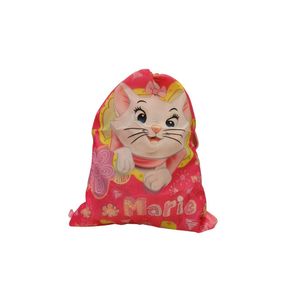 Mochila Tipo Saco Gatinha Marie - Disney