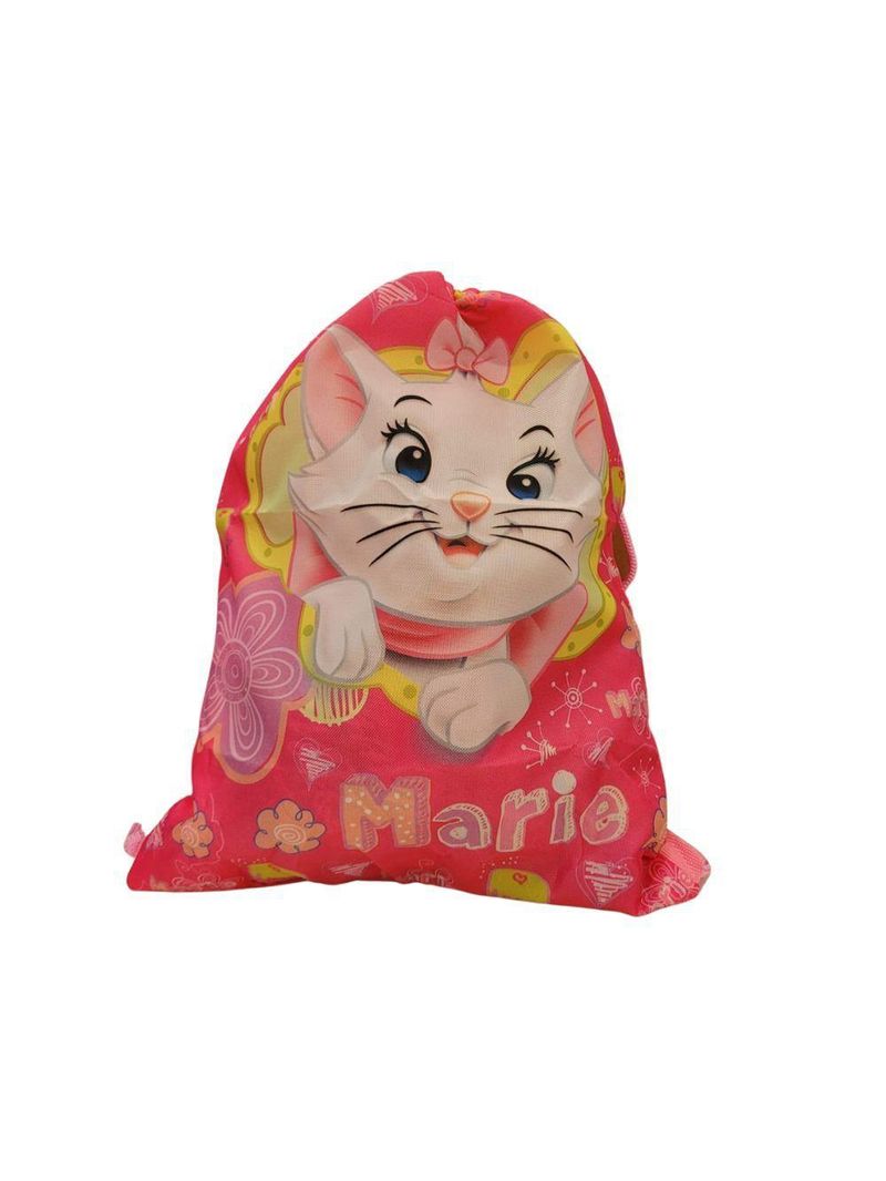 Mochila Tipo Saco Gatinha Marie - Disney