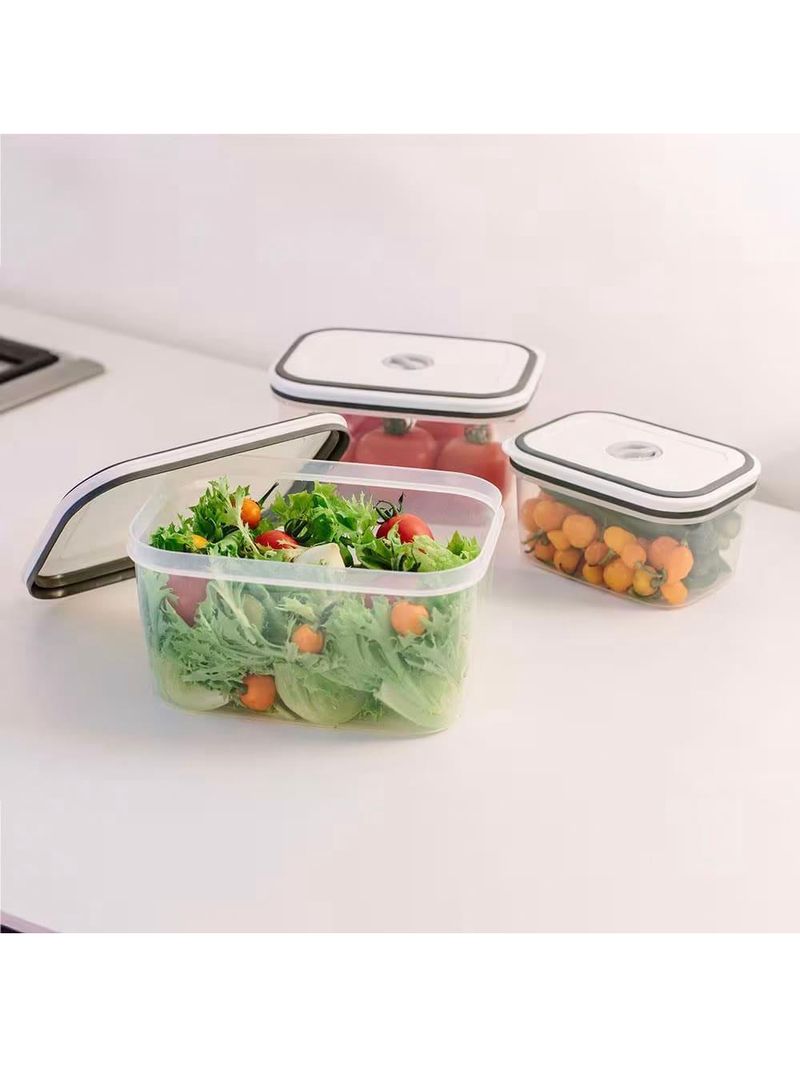 Conjunto de potes 10 peças electrolux em polipropileno com fechamento hermético