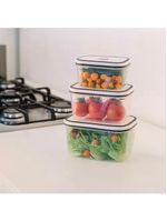 Conjunto de potes 10 peças electrolux em polipropileno com fechamento hermético