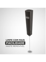 Mixer black decker m150 à pilha, misturador multiuso e portátil com haste em inox