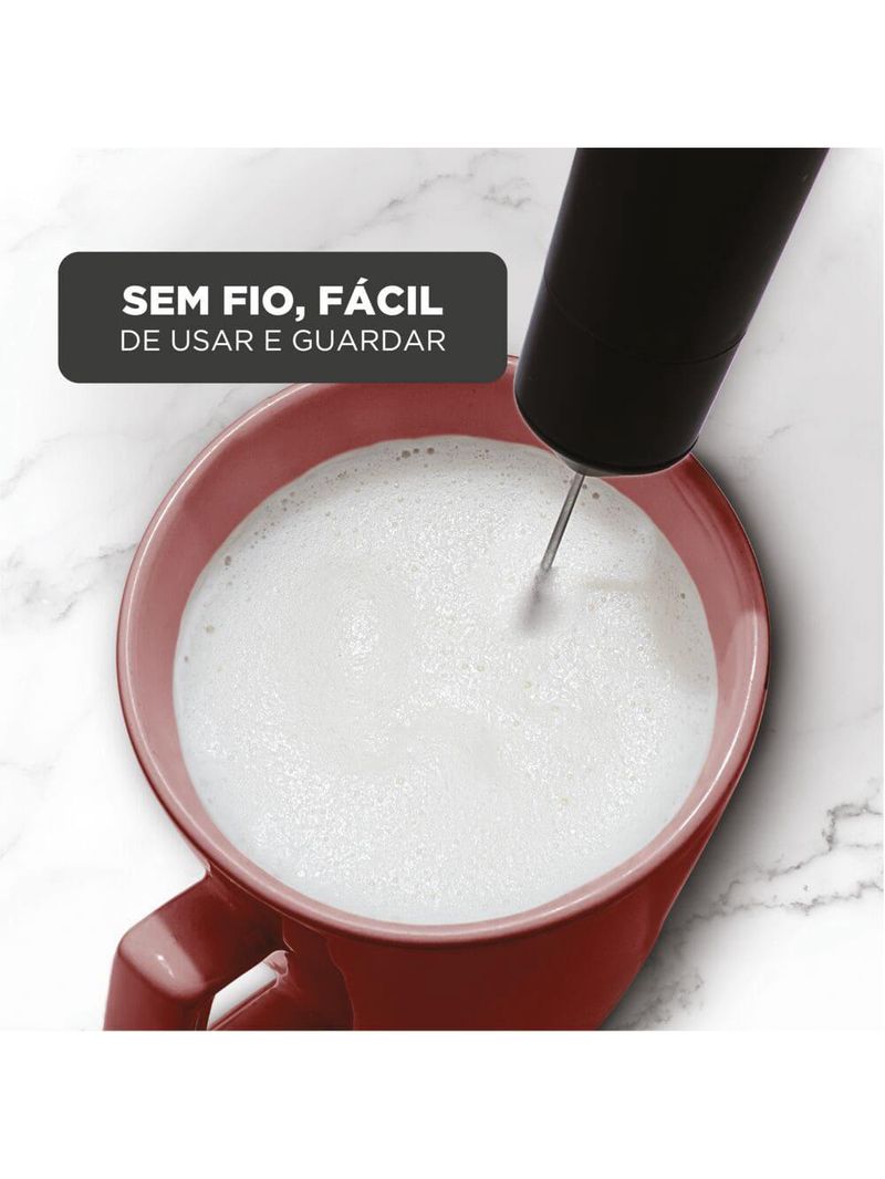 Mixer black decker m150 à pilha, misturador multiuso e portátil com haste em inox