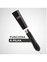 Mixer black decker m150 à pilha, misturador multiuso e portátil com haste em inox