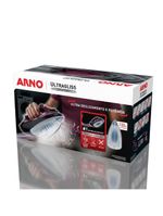 Ferro de passar a vapor arno ultragliss com spray e base durilium airglide - vinho