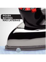 Ferro de passar a seco black decker vfa1110tm2 com base de alumínio