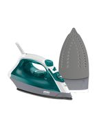 Ferro de passar a vapor arno steamgliss fsgp com spray e base antiaderente - verde/branco