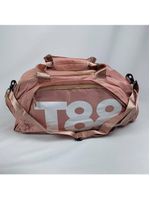 Bolsa Mala Esportiva Mochila Transversal Impermeável rosa