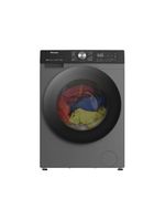 Lava e seca hisense steam wd3s13 inverter com wi-fi, 13 programas de lavagem e 3 de secagem titanium - 13kg/8kg