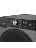 Lava e seca hisense steam wd3s13 inverter com wi-fi, 13 programas de lavagem e 3 de secagem titanium - 13kg/8kg