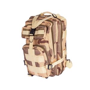 Mochila Multiuso Escolar Tática Cargueira 30 Litros Camping Pesca Cáqui