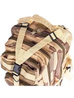 Mochila Multiuso Escolar Tática Cargueira 30 Litros Camping Pesca Cáqui