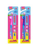 Kit Escova + Estojo Peppa Pig - Macia - 3 Anos+ Dentalclean