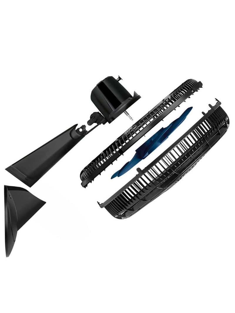 Ventilador de parede arno xtreme force breeze vb51 50cm com 3 velocidades e 6 pás - preto