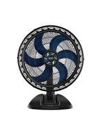 Ventilador de mesa arno xtreme force breeze vb50 50cm com 3 velocidades e 6 pás - preto