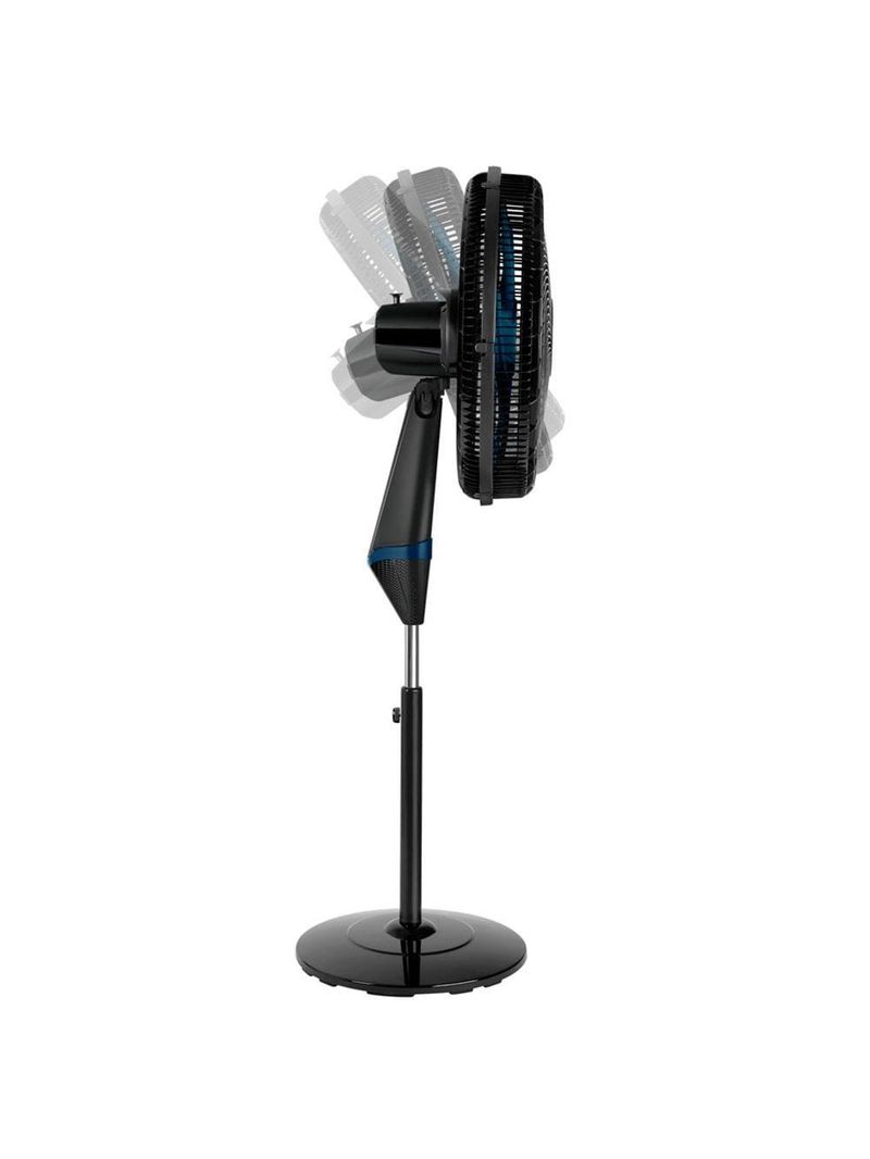 Ventilador de coluna arno xtreme force breeze vb52 50 cm com 3 velocidades e 6 pás – preto