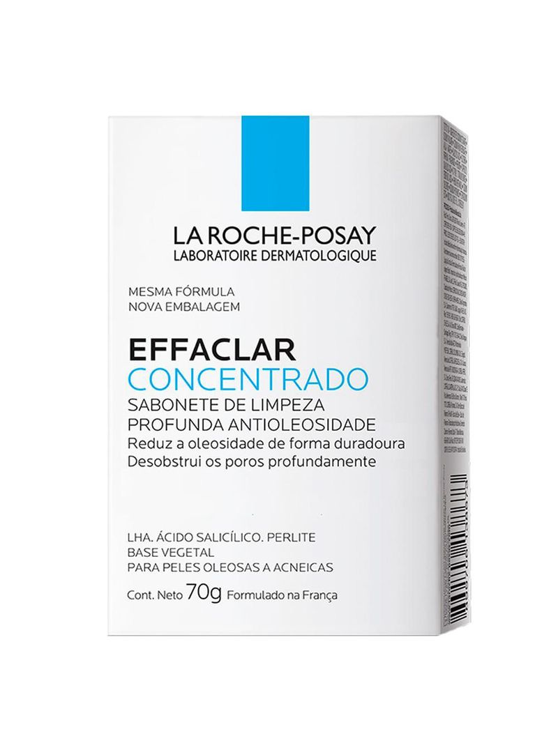 Sabonete em barra facial la roche posay - effaclar concentrado